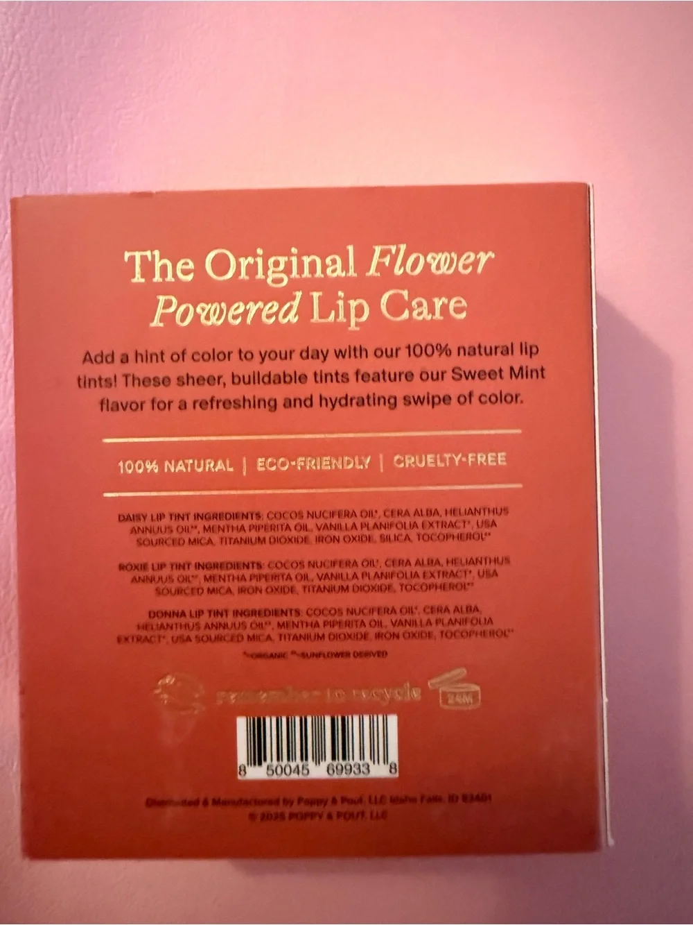 Poppy and Pout Tried & True Jumbo Lip Tint Trio